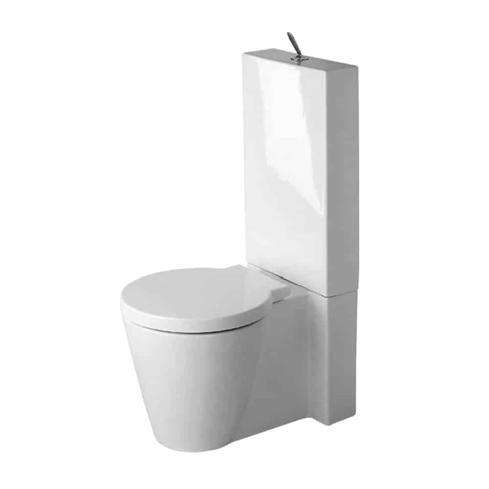 Duravit Starck 1 gulvtoilet. Uden cisterne og sæde. Med universallås 415x640mm WonderGliss