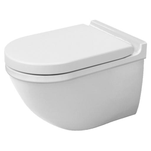 Duravit Starck 3 vægtoilet 6Ltr. 370x620mm med skjult montering
