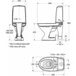 Ifo Spira Toilet Uden Skyllek (1)
