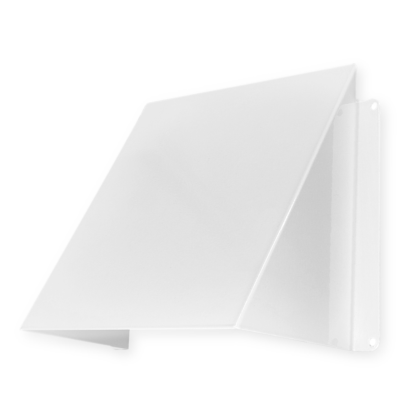 Eurovent Stormskærm - Hvid , 150x150mm