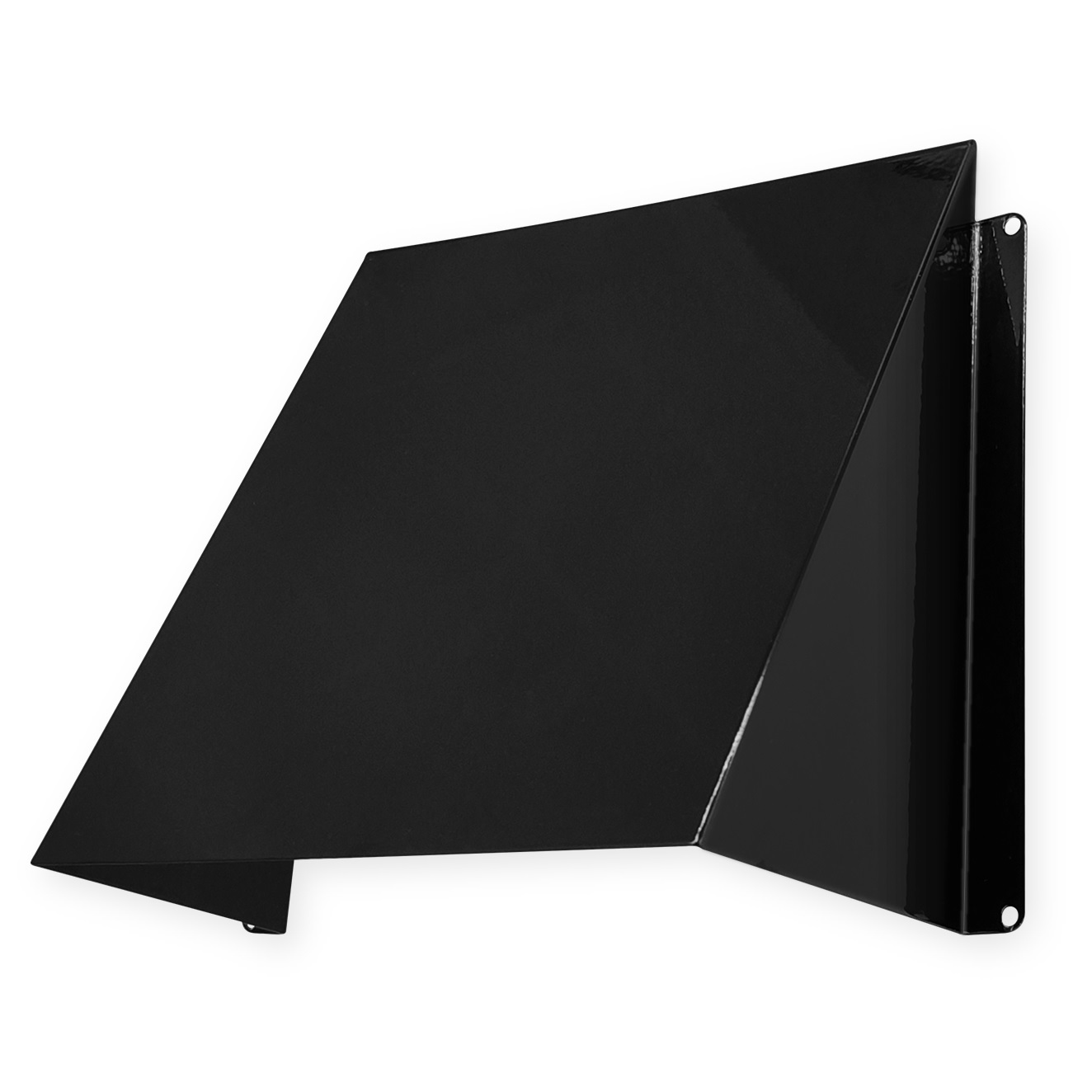 Eurovent Stormskærm - Sort , 200x200mm