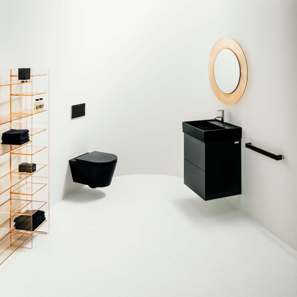 Kartell by laufen hængeskål rimless 545mm matsort