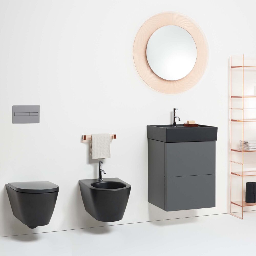 Kartell by laufen hængeskål rimless 545mm matsort