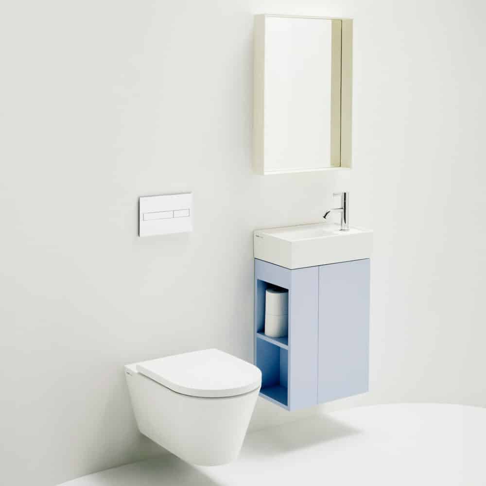 Kartell by laufen sampak rimless, skål+sæde med softclose. Hvid