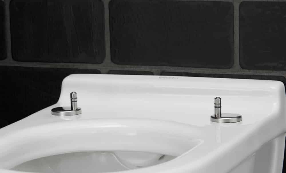 Duravit starck 3 vægtoilet compact 360x485mm med skjult montering og wondergliss