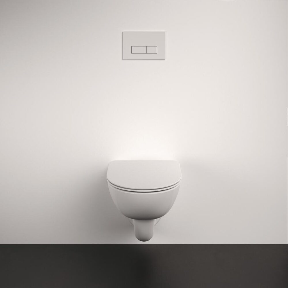 Ideal standard i. Life hængetoiletskål & sæde. Hvid