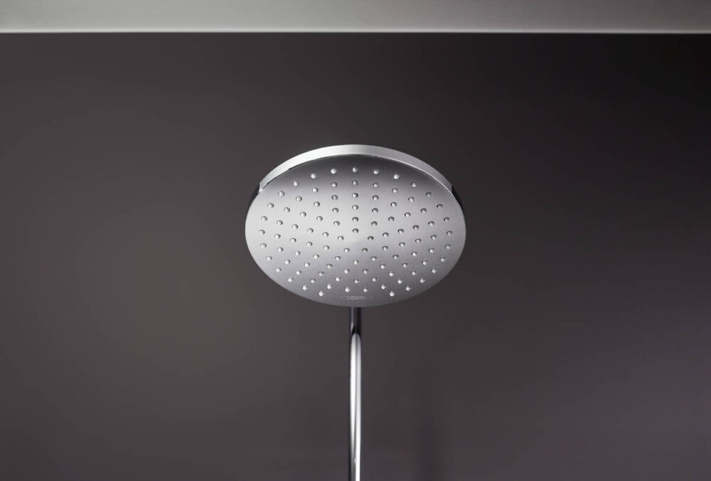 Hansgrohe vernis blend showerpipe med termostatarmatur ø200mm hovedbruser, krom