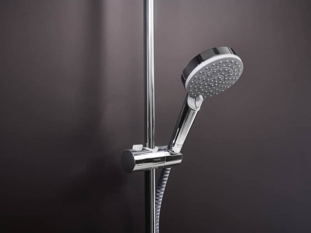Hansgrohe vernis blend showerpipe med termostatarmatur ø200mm hovedbruser, krom