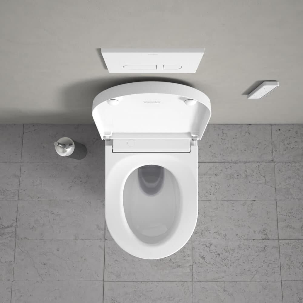 Duravit sensowash starck f lite douchetoilet hængeskål rimless, husk 613281941