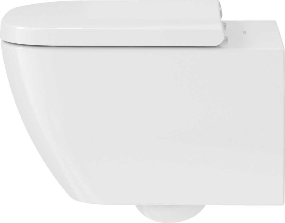 Duravit happy d. 2 hængeskål 365x540mm åben skyllerand, skjult montering, porcelæn