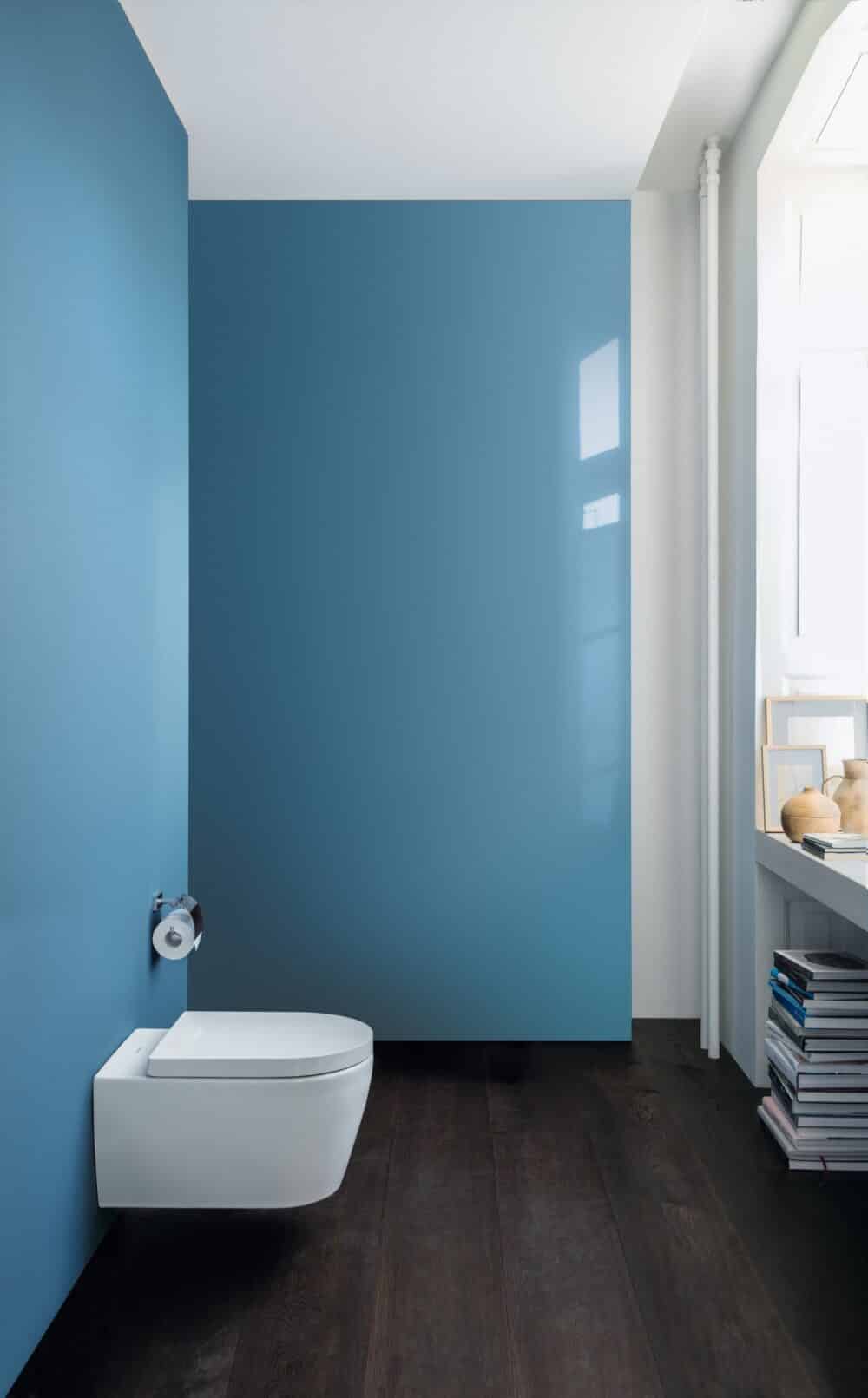 Duravit me by starck hængeskål 570x370x360mm, åben skylle-rand, rotationsskyl