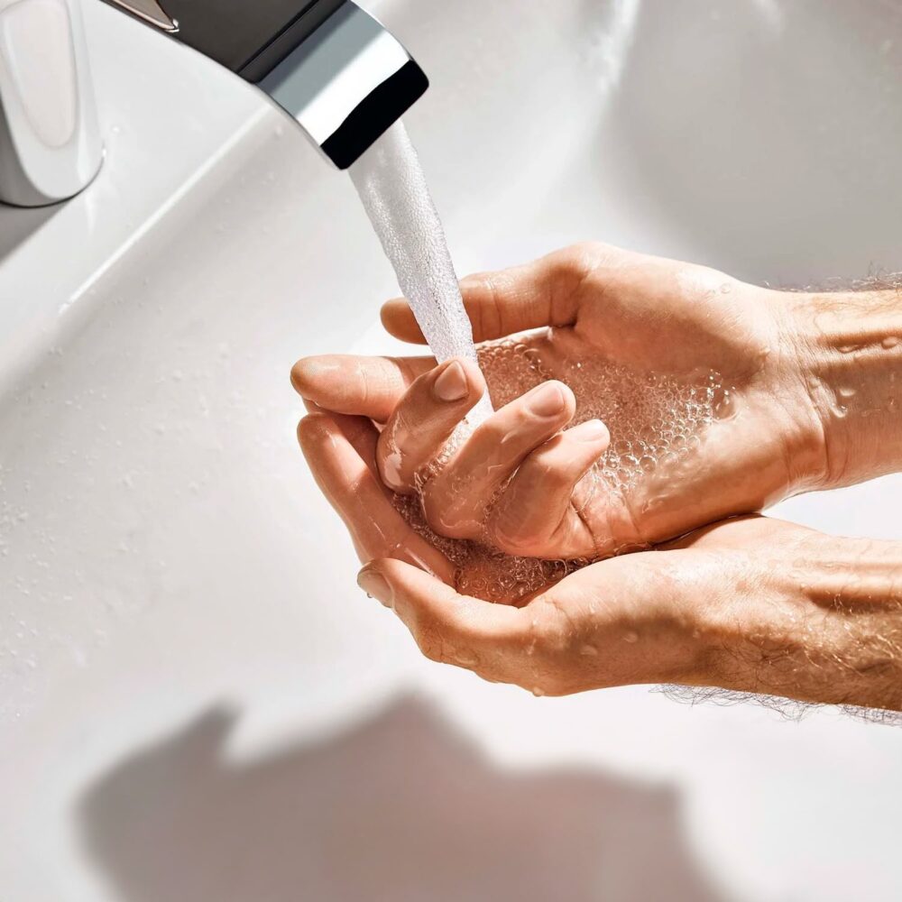 Hansgrohe vivenis håndvaskarmatur 80 uden bundventil, krom
