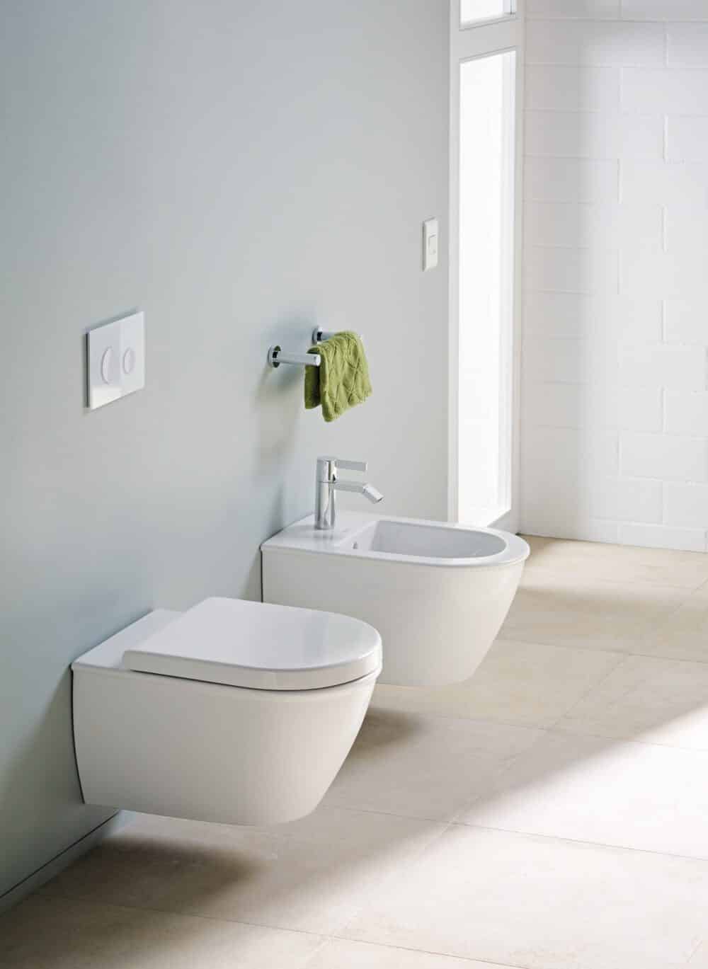 Duravit darling new vægtoilet 370x540mm med skjult montering og wondergliss