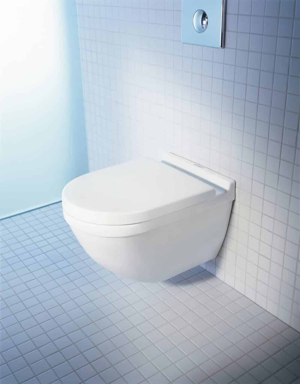 Duravit starck 3 toilet 360x540mm med skjult montering og wondergliss