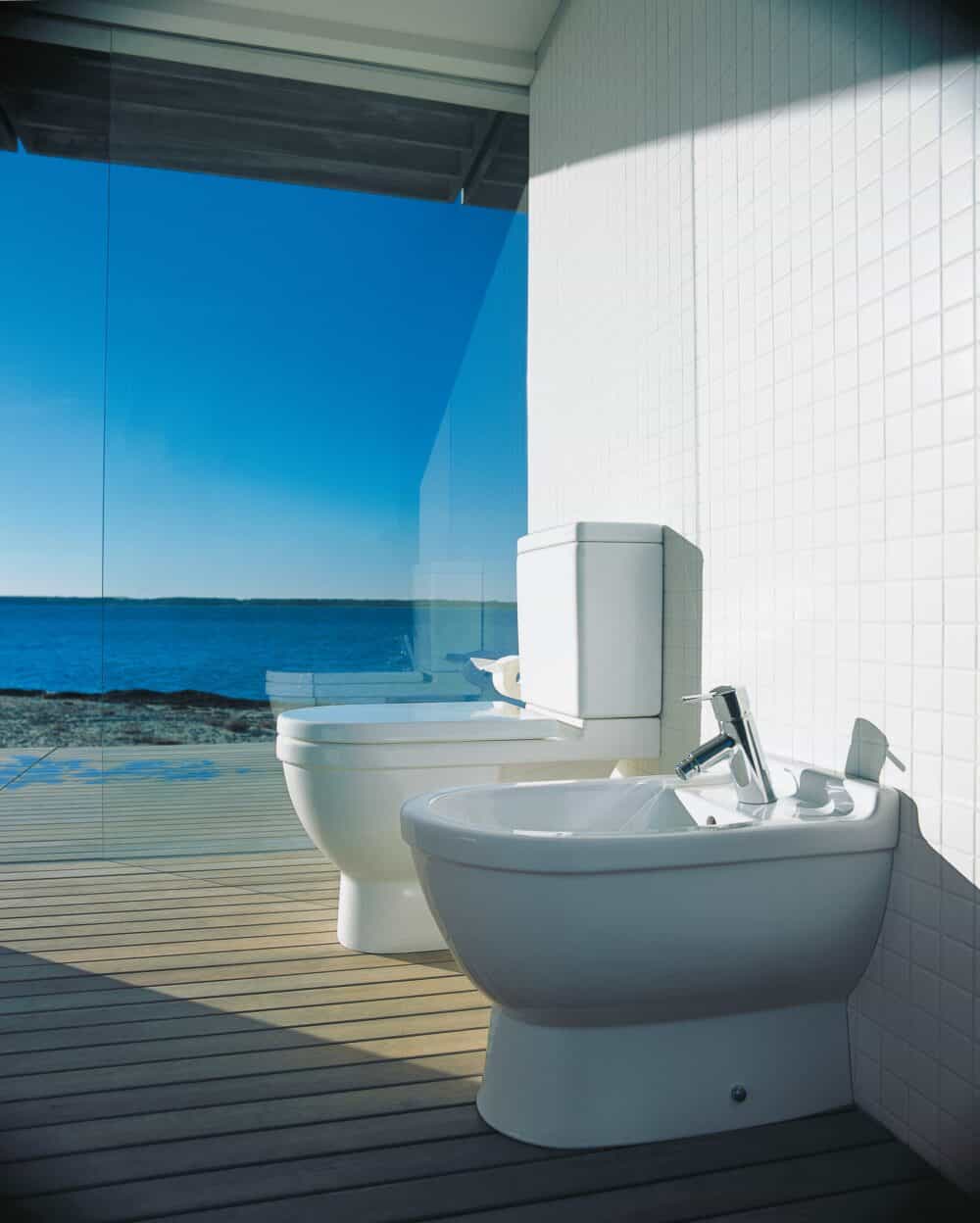 Duravit starck 3 gulvtoilet med universallås. Uden cisterne & sæde. Wondergliss
