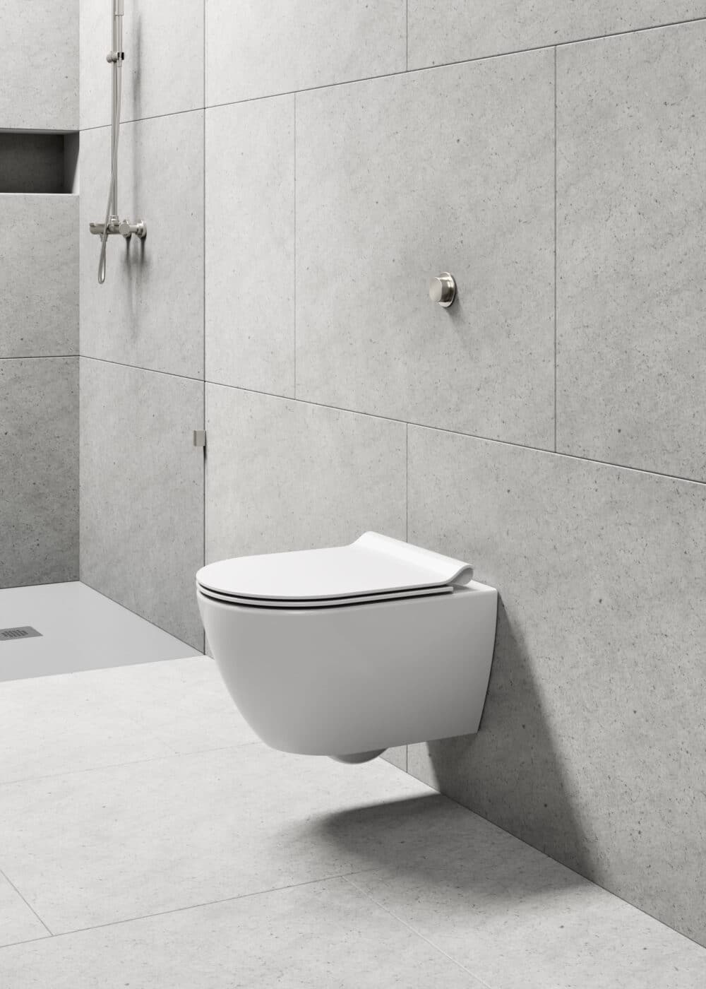 Gsi pura vægtoilet 50x36cm med swirlflush
