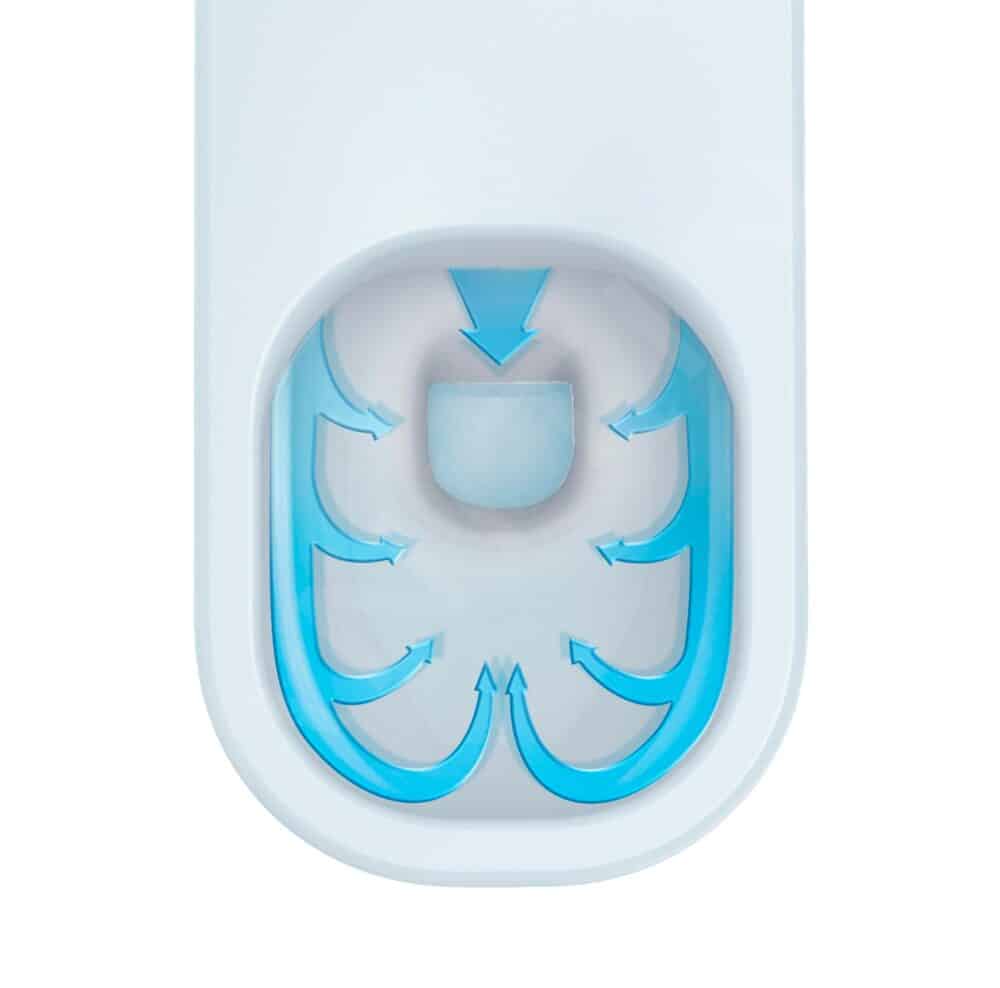 Laufen lua sampak hængeskål rimless & toiletsæde med quickrelease & softclose, hvid. Mål 52x36mm.