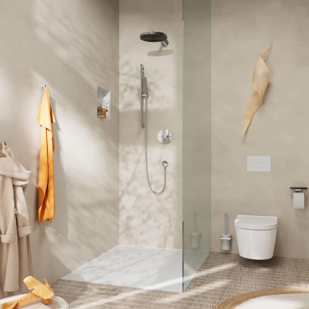 Hansgrohe raindance unica's puro bruserstang 65 cm, med slange
