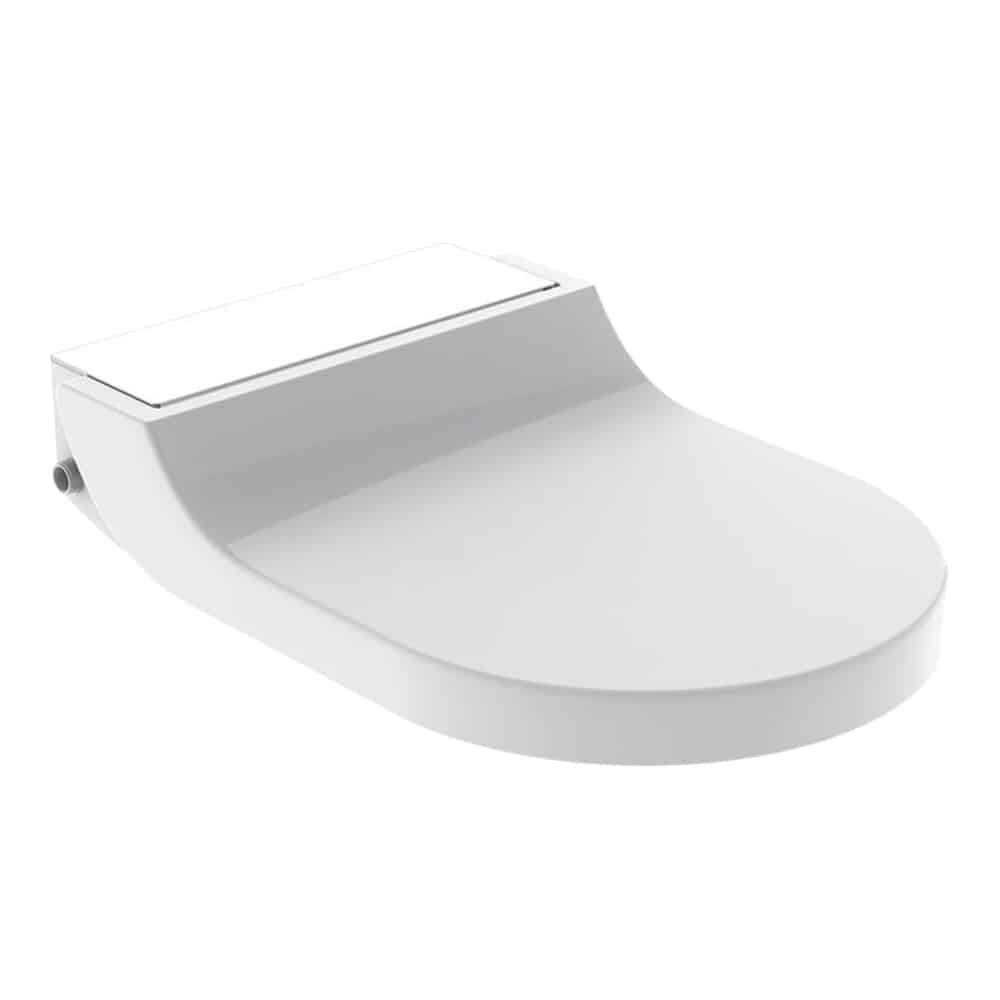 GEBERIT AquaClean Tuma Comfort douchesæde. Hvid / Glas