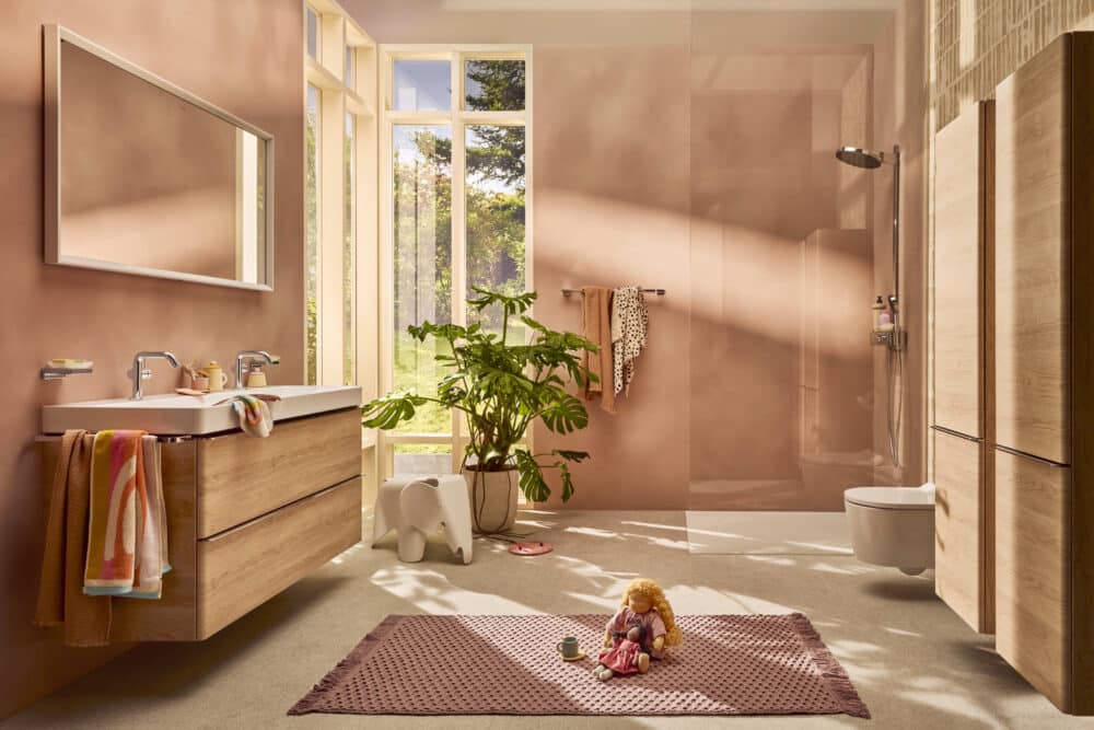 Hansgrohe tecturis s håndvaskarmatur 110 fine coolstart ecosmart+ med push-op bundventil. Krom