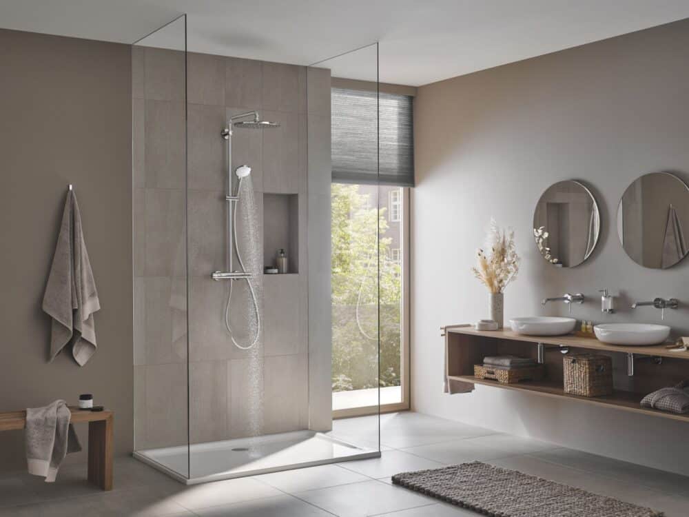 Grohe essence new håndvaskarmatur 2-huls indbygning. M-size 19408001