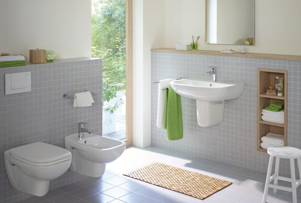 Duravit d-code vægtoilet compact 355x540mm