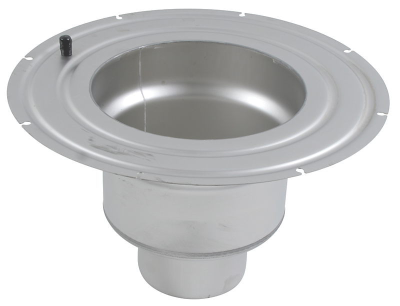 Blücher underdel med smøremembran Ø160/300mm. Syrefast stål