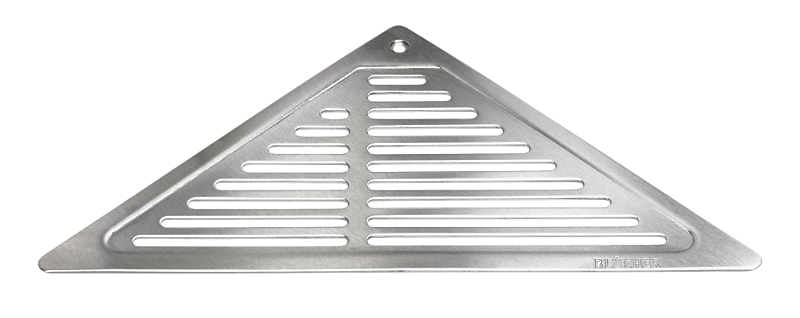 Blücher TRIO DETROIT rist 272x141mm, trekantet. Med skruelås