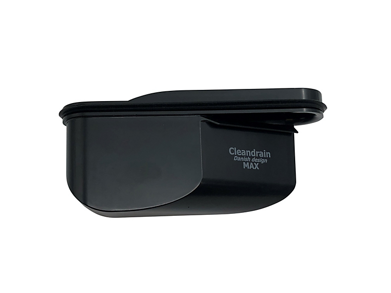 selvrensende vandlås til Unidrain afløbsrende, passer i ny og gammel udløbs hus