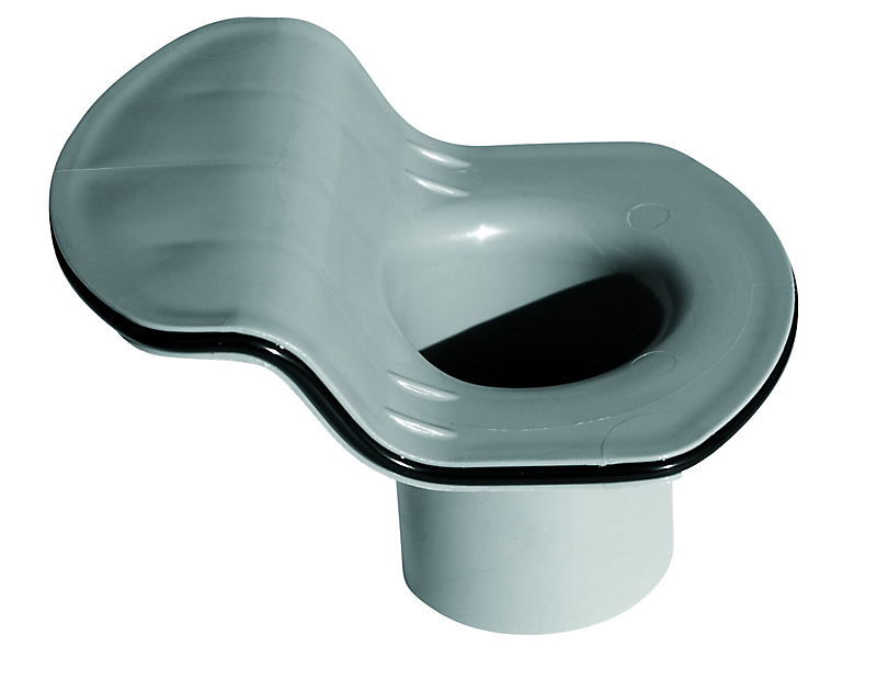 Purus Maxiflex tragt til vandlukke, grå. O-ring skal bestilles separat på vvs nr.153473310