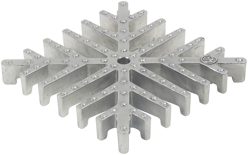 Blücher HYGIENICPRO SQUARE rist 168x168mm