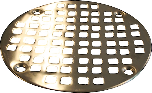 Rund Rist Rustfri 185 MM Type R T/skruer