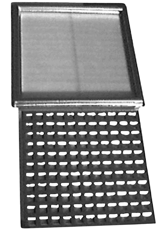 Rist/ramme 230/209 MM Rustfri Stål