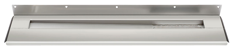 Unidrain 1004 Afløbsarmatur 900mm med bagvæg vægflange og sideudløb til højre