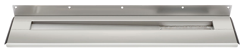 Unidrain 1004 Afløbsarmatur 1200mm med bagvæg vægflange og sideudløb til højre