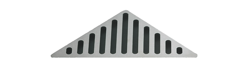 Unidrain ClassicLine hjørne Colum rist 200 mm