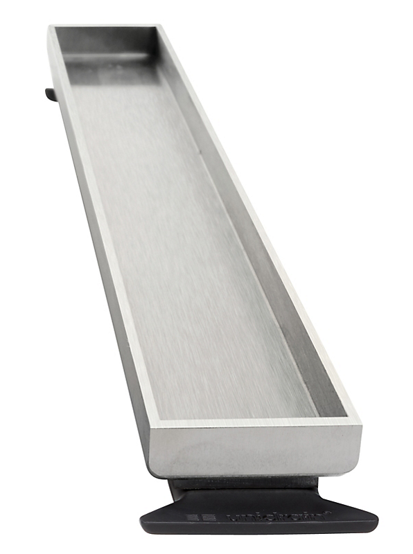 Unidrain HighLine Cassette 1200 mm, H 12 mm. Rustfrit stål