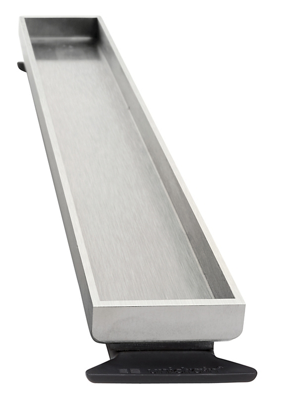 Unidrain HighLine Cassette 300 mm, H 12 mm. Rustfrit stål