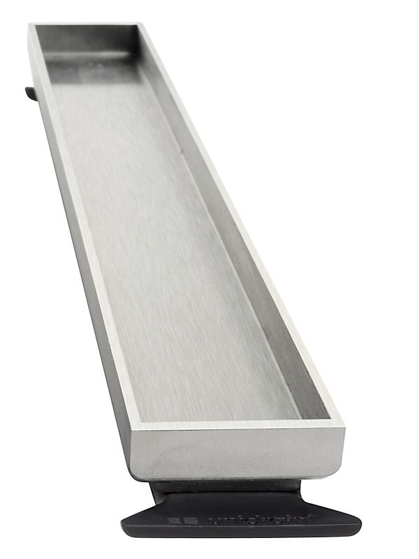 Unidrain HighLine Cassette 700 mm, H 10 mm. Rustfrit stål