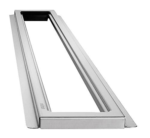 Unidrain ramme Classic linje. Rustfrit stål L900mm H8mm til afløbsarmatur