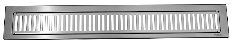 Purus Line RIB rist/rammesæt 700mm. Rustfrit stål