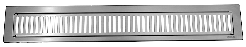 Purus Line RIB rist/rammesæt 900mm. Rustfrit stål