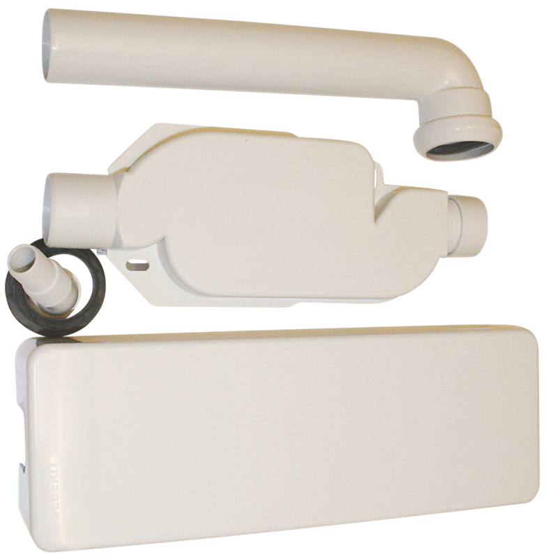 GEBERIT Uniflex vægmonteret vandlås 40mm til op- og vaskemaskiner