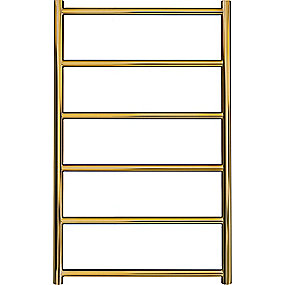 Kriss polaris håndklædetørrer 800x500mm centralvarme, elvarmeelement el. kombi-drift