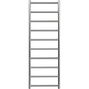 Kriss polaris håndklædetørrer 1422x503mm centralvarme, elvarmeelement el. kombi-drift
