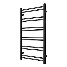 TVS DUO 12-500 Håndklæderadiator, RAL 9005 920 x 500 mm, sort