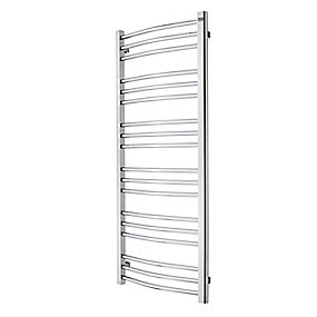 TVS Model NEMO 18-500 Håndklæderadiator. Str. 1195x510. Krom