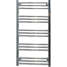 Kriss skandi håndklædetørrer 950x500mm. Til centralvarme, elvarmeelement el. til kombi-drift