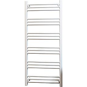 Kriss skandi håndklædetørrer 1140x500mm. Til centralvarme, elvarmeelement el. til kombi-drift