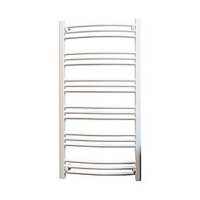 Kriss skandi håndklædetørrer 1140x600mm. Til centralvarme, elvarmeelement el. til kombi-drift